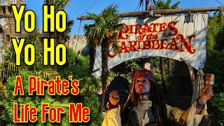 Pirates Of The Caribbean Disneyland Paris ON RIDE 4K [upl. by Snapp]