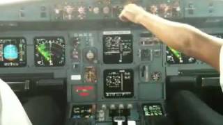 A320 cockpit takeoff [upl. by Alesig8]