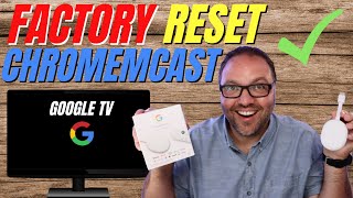 How to Reset Chromecast with Google TV Factory Reset Chromecast [upl. by Kragh118]