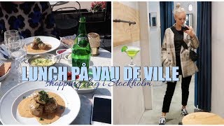 VLOGG  Shoppingdag i sthlm amp Vau de ville [upl. by Pacheco]