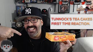 American Tries Tunnocks Tea Cakes For the FIRST TIME Reaction [upl. by Dalli275]