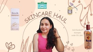 Pharmacy Skincare Haul below ₹500  Mini Skincare Haul  Khushi Mahla [upl. by Minny]