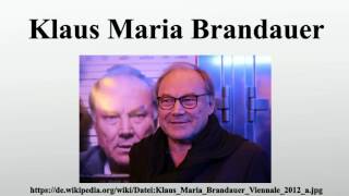 Klaus Maria Brandauer [upl. by Nannahs]