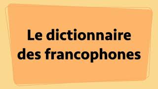 Les dictionnaires français unilingues [upl. by Macrae]