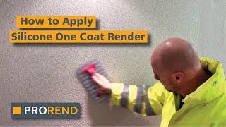 How To Apply Silicone One Coat Render [upl. by Valenza]