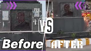 Bacha khan Chowk Beautification ActivityBy Fixit team charsaddakpk vlogsVlogs10 [upl. by Tony]