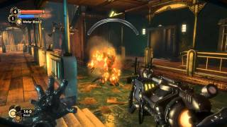 Bioshock 2  Big Sister vs Big Daddy HD 1080p [upl. by Dyol]