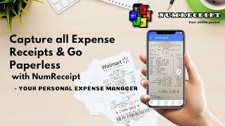 📱📄Receipt Scanner  Expense Manager💰🎯App by NumReceipt [upl. by Ihn922]