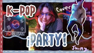 °FIESTA KPOP° Bebidas coreanas  Dance cover  KPop  FELICIDAD [upl. by Abdella]