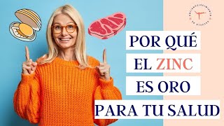 ¿Para qué sirve el ZINC 8 Beneficios  35 Alimentos ricos en zinc [upl. by Clotilde]