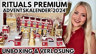 RITUALS PREMIUM ADVENTSKALENDER 2024  Unboxing amp Verlosung [upl. by Trawets]