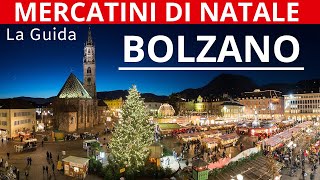 MERCATINO DI NATALE DI BOLZANO UN VIAGGIO INCANTATO NEL CUORE DELL ALTO ADIGE [upl. by Ader]