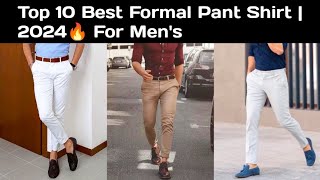 Top 10 BEST Color Combination For Formal Mens Clothes 2023  BEST Formal Dress Colors Combos 🔥 [upl. by Leanatan690]