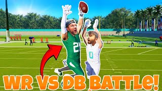 NEW WR vs DB 1on1s in Madden 24 With Yoboy Pizza [upl. by Ahgiela]