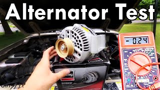 How to Test an Alternator [upl. by Lussi]