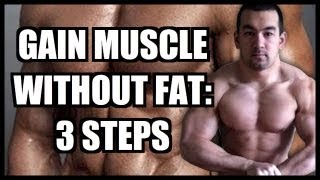 Gain Muscle Without Fat 3 Simple Tips [upl. by Asen]