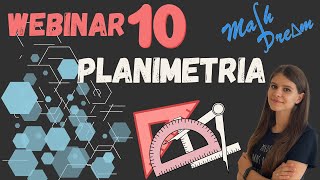 Planimetria część 1 Webinar nr 10 poziom rozszerzony [upl. by Messere]