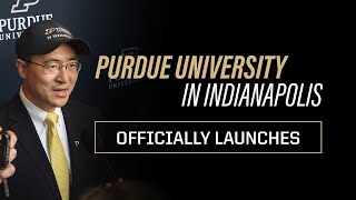 Official signing event launching Purdue’s Indianapolis campus [upl. by Aney]