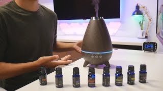 No more candles for me  Hello Aroma Essential Oil Diffuser [upl. by Adekam]