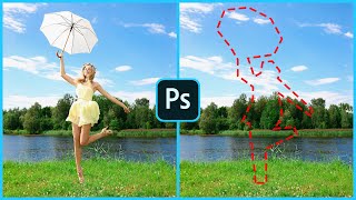 How to Remove Objects from Photo in Photoshop 2024 [upl. by Acinimod]