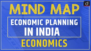 Economic Planning in India MINDMAP  Drishti IAS English [upl. by Nwadahs26]