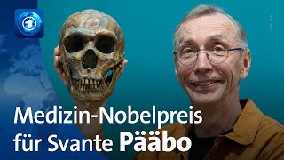 Nobelpreis für Pääbo Wie das NeandertalerGenom entschlüsselt wurde [upl. by Atekihs520]