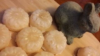 Making Hot Process 100 Coconut Oil Shampoo Bars With Recipe [upl. by Concettina526]