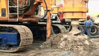 Continuous Flight Auger CFA piling method [upl. by Aitsirt134]