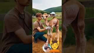 Weak camel Treatment Very Difficult situation instrumental animals camel funny cute ringtone [upl. by Rendrag629]