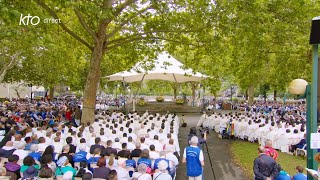 Messe de 10h à Lourdes du 15 août 2024  Solennité de lAssomption [upl. by Malamud]