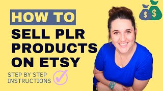 How to Sell PLR Products on Etsy in 2024  Step by Step Instructions [upl. by Sevik]