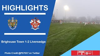 HIGHLIGHTS  Brighouse Town 12 Liversedge FC [upl. by Jolyn608]