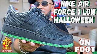 Nike Air Force 1 Low PRM Halloween quotHEADLESS HORSEMANquot 2023 SUPER CLEAN [upl. by Yelraf643]