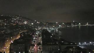 CAPODANNO 2018 a NAPOLI  I botti di mezzanotte da via Orazio [upl. by Jarvis440]