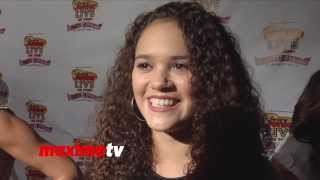 Madison Pettis on Izzy Lab Rats Halloween Belle Beauty and the Beast  Interview [upl. by Iatnohs]