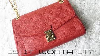 Louis Vuitton SAINT GERMAIN PM REVIEW [upl. by Deidre]