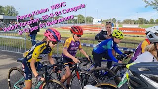 Fenna Krielen WBVC veldrit Rucphen 30092024 categorie 910 jaar [upl. by Enogitna47]