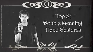 Top 5  Double Meaning Hand Gestures  Being Indian [upl. by Ydnak924]