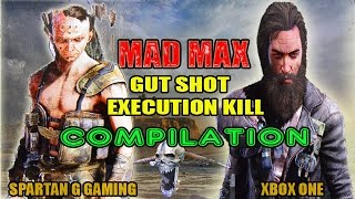 Mad Max  How To Get The Execution Kill GUT SHOT Compilation [upl. by Toy]