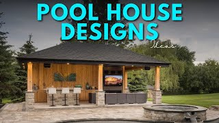 100 Modern Swimming Pool House Ideas for Outdoor Pool Cabana Designs in 2024 [upl. by Marianne]