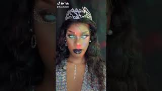 Princess look hit 🥰 or miss 😧 makeup transition [upl. by Auerbach]