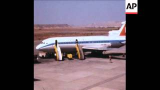 SYND 20970 NICOSIA INTERNATIONAL AIRPORT AND THE JORDANIAN PLANES ON THE FIELD [upl. by Almena]