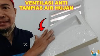 Roster Anti Tampias Ventilasi Tanpa Kanopi Anti Air Hujan [upl. by Nnyrb]