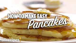 How to Make Easy Pancakes  Allrecipes [upl. by Learrsi]