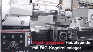 Konventionelle Drehmaschine CONTUR SJ 860XL [upl. by Eat]