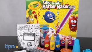 Silly Scents Marker Maker Review amp Instructions  Crayola [upl. by Cherida]