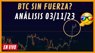 💲BITCOIN 🟢NECESITA CORRECCIÓN PARA SUBIR A 40K V431 ANÁLISIS DE BITCOIN 🔴EN VIVO Y DIRECTO HOY [upl. by Blau]