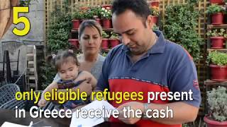 5 things you need to know about cash assistance to asylumseekers and refugees in Greece [upl. by Churchill]