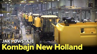 Jak powstaje kombajn New Holland  Fabryki w Polsce [upl. by Jonme537]