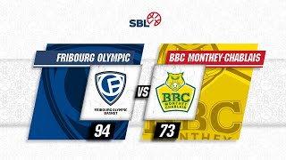 Fribourg Olympic vs BBC MontheyChablais  Game Highlights [upl. by Danna365]